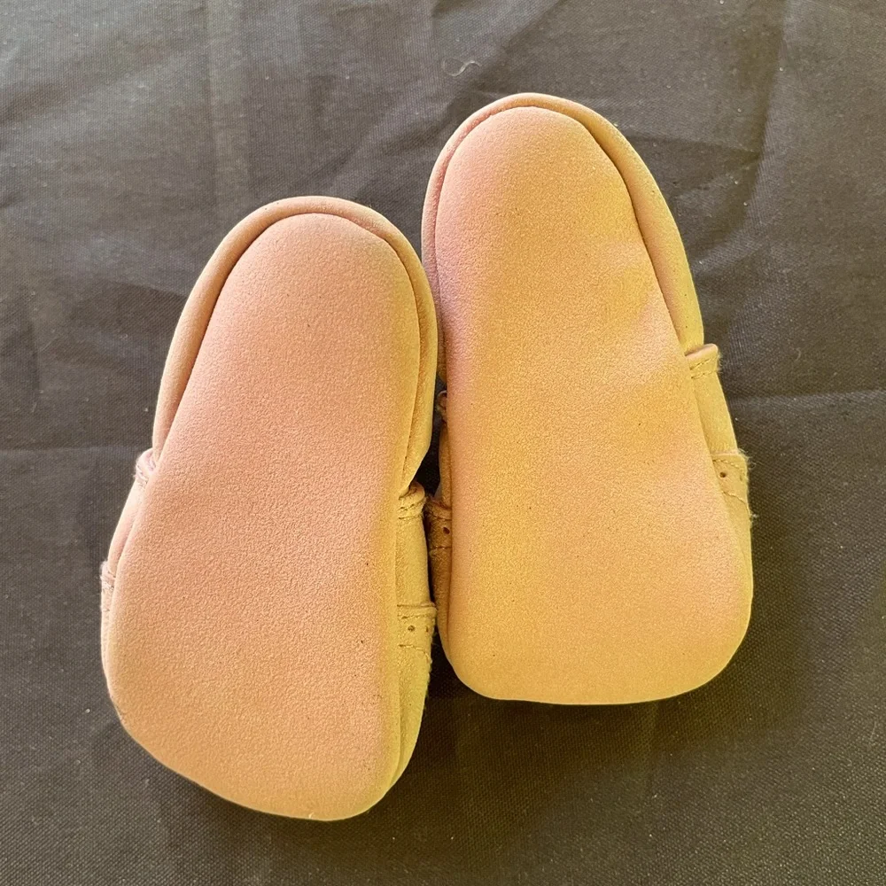 Baby, Pink, Moccasins